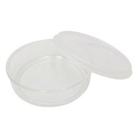 アズワン 丸型V式容器(スチロール製) 20個入 φ82×φ78×24mm 5-067-22 1箱(20個)（直送品）