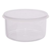 アズワン 丸型V式容器(スチロール製) 10個入 φ82.5×φ78×45.7mm 5-067-28 1箱(10個)（直送品）