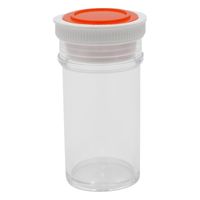 日電理化硝子 サンプル瓶(無色) 差込式ポリ栓(Aタイプ)付 3mL