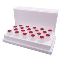 アズワン ホルダー付サンプル管瓶 20mL 20本入 5-100-06 1箱(20本)（直送品）