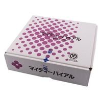 マルエム マイティバイアル 4mL 100本入 透明 No.01 1箱(100個) 5-115-03（直送品）