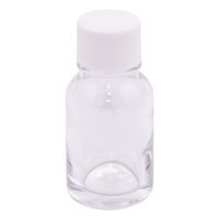 マルエム 細口規格瓶 褐色 30mL 100本入 LT-30 1箱(100個) 5-131