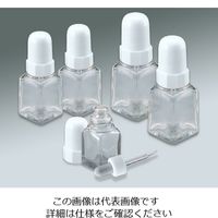 アズワン スポイド瓶(角型ガラス製) 10mL 白 5-134-01 1本（直送品）