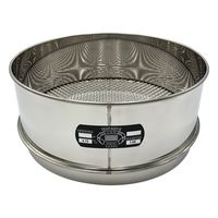 サンポー ステンレスふるい φ300×100mm 4.75mm 5-3295-20 1個（直送品）