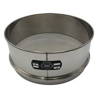 サンポー ステンレスふるい φ300×100mm 45μm 5-3295-49 1個（直送品）