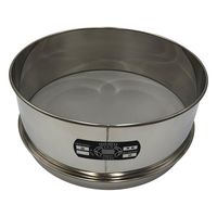 サンポー ステンレスふるい φ300×100mm 38μm 5-3295-51 1個（直送品）