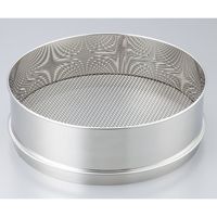 サンポー ステンレスふるい φ400×100mm 5.6mm 5-3296-19 1個（直送品）