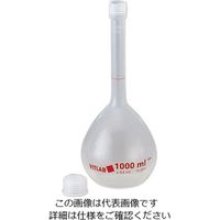 アズワン EMユーロPMPメスフラスコ(キャップ付き) 透明 1000mL 676895 1個 5-5362-06（直送品）