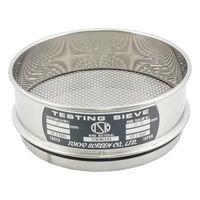 ふるい(試験用・鉛フリー)<TS製> SUS普及型 φ150mm(深さ45mm) 目開き2.00mm JTS-150-45-25 1個（直送品）