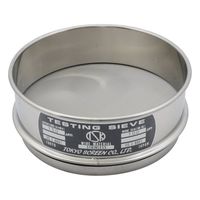 ふるい(試験用・鉛フリー)<TS製> SUS普及型 φ150mm(深さ45mm) 目開き150μm JTS-150-45-41 1個（直送品）