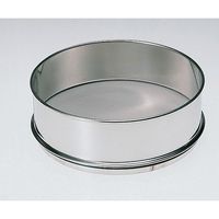 ふるい(試験用・鉛フリー)<TS製> SUS普及型 φ150mm(深さ45mm) 目開き38μm JTS-150-45-50 1個（直送品）