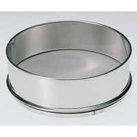 ふるい(試験用・鉛フリー)<TS製> SUS普及型 φ200mm(深さ45mm) 目開き37.5mm JTS-200-45-08 1個（直送品）