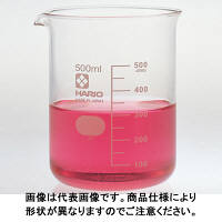 ハリオ（ＨＡＲＩＯ）　ビーカー　目安目盛付　200mL　1個　6-214-04　柴田科学