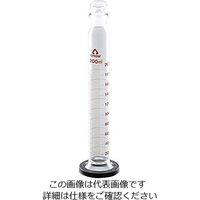 アズワン 有栓メスシリンダー(硬質ガラス製) 200mL 6-234-06 1個（直送品）