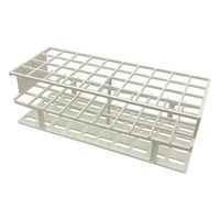 サーモフィッシャーサイエンティフィック アンワイヤー試験管立 φ20mm×40本 ホワイト 5970-0020 1個 6-313-11（直送品）