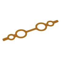 アズワン ケミカルバンド(メガネバンド) φ8×φ15 1袋(50個入) 6-366-01 1袋(50個)（直送品）