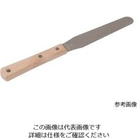 清水アキラ 軟膏ヘラ（ステンレス製） 28×138mm 大 1本 6-528-02（直送品）