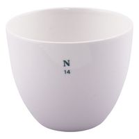 タキシン 磁製ルツボB型 本体 155mL 6-564-06 1個（直送品）