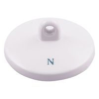 タキシン 磁製ルツボB型 フタ 15mL用 6-565-02 1個（直送品）