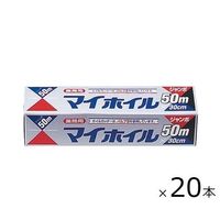 アズワン アルミホイル 20個入 6-713-52 1箱(20本)（直送品）