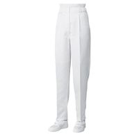 アズワン 無塵衣AS305B(女性用パンツ・腰裏付) ホワイト 3L AS305B 1着 6-7526-11（直送品）