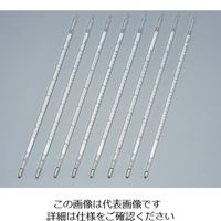 日本計量器工業 標準温度計（二重管） No.4 150～200℃ 成績書付 1本 6-7703-05（直送品）