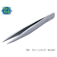 アズワン MEISTER ピンセット TNF クリーンパック No.00C 00C-TNF 1本 6-7905-10（直送品）