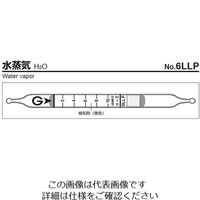 ガステック ガス検知管 水蒸気 6LLP 1箱 9-807-19（直送品）