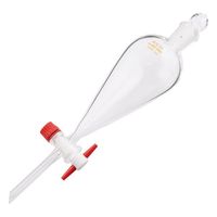 アズワン スキーブ型分液ロート テフロン(R)プラグ付 100mL 7-188-10 1個（直送品）