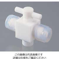 アズワン YK接続2方コック（接続型） 6mm 1個 7-286-01（直送品）