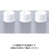 大阪ケミカル オートサンプラー用バイアル 白キャップ (セプタム付き/シリコン・PTFE) 100個入 1-1388-06 1箱(100個)（直送品）