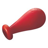 アズワン ラボランスポイト(ラテックス製・赤) 50+5個入 10mLヨウ 1袋(55個) 9-864-04（直送品）