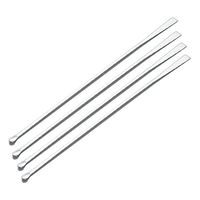 アズワン ラボランミクロスパーテル180mm 平 10+1本 9-891-01 1袋(11本)（直送品）