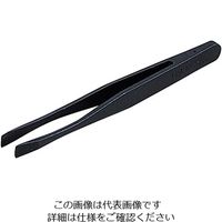 RUBIS 制電ピンセットNK(導電・耐酸・非磁性タイプ) 先端丸平型 NK35A 1本 9-5681-05（直送品）