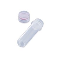 アズワン スクリューキャップ付遠沈管 丸底 目盛無し 2mL 1箱(50個×10袋入) T334-7S 1箱(500個) 1-2226-05（直送品）