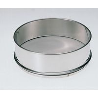 ふるい(試験用・鉛フリー)<TS製>SUS普及型 φ200mm(深さ60mm) 目開き 180μm JTS-200-60-39 1個（直送品）