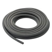 アズワン 排気用(真空用)ゴム管(布巻きフイニッシュ加工) 天然ゴム 12×20 6-590-13 1m(1m)（直送品）