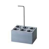 アズワン ホットドライバス用アルミブロック φ23mm試験管 6本用 No.10 1個 1-1189-10（直送品）