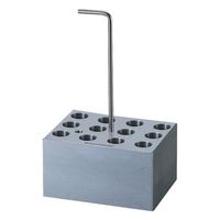 アズワン ホットドライバス用アルミブロック φ13mm試験管 12本用 No.6 1個 1-1189-06（直送品）