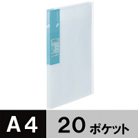 スーパーエコノミークリアーファイル+ 固定式20ポケット 30冊 クリア プラス  オリジナル