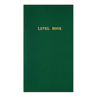 コクヨ 測量野帳 レベルブック 横罫 40枚 緑 1冊 セ-Y1