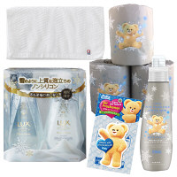 【季節限定】ヘアケアラックスルミニーク・柔軟剤ファーファ　ウィンターシリーズ　5点セット　ユニリーバ　NSファーファ2000