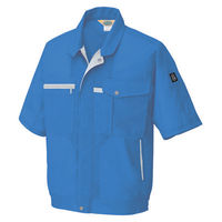 アイトス　半袖ブルゾン　ロイヤルブルー　AZ5361-006-5L　1着（直送品）