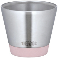 【アウトレット】サーモス　真空断熱カップ0.3L　ピンク　JDD-300
