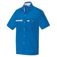 アイトス　半袖シャツ　ロイヤルブルー　AZ5366-006-4L　1着（直送品）