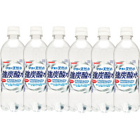 サンガリア　伊賀の天然水　強炭酸水　500ml　1セット（6本）