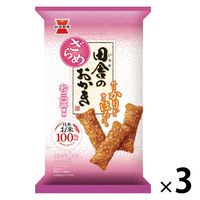 岩塚製菓　田舎のおかきざらめ味　1セット（3袋入）
