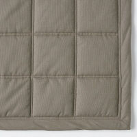 綿ななこ織抗菌洗えるキルティングラグ/ベージュ　こたつ下敷兼用・205×245cm　38396062　無印良品