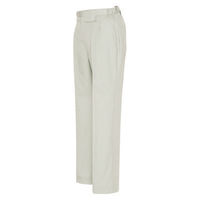 アイトス　レディースシャーリングパンツ（1タック）　アイボリー　AZ5573-001-M　1着（直送品）
