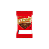 不二家　ミニハートチョコレート（ピーナッツ）　1箱（40枚入）